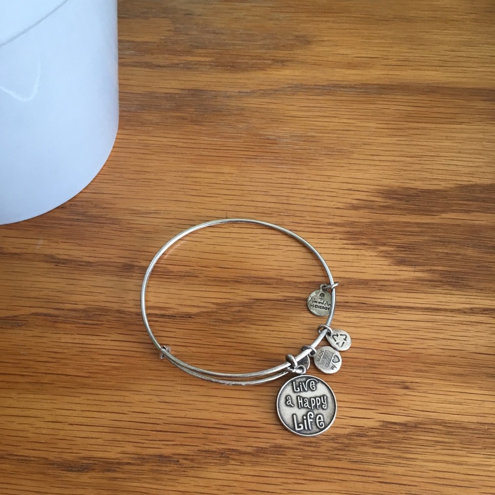 Alex and Ani Live A Happy Life bracelet